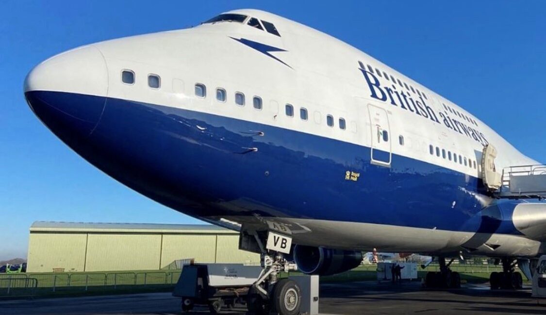 Negus 747 Boeing aircraft event hire Cirencester