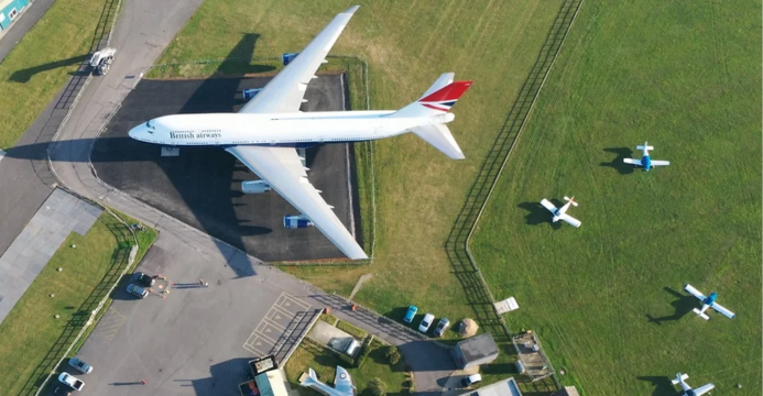 filming location media TV airport Cotswolds