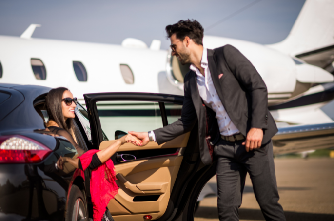 private jets flights at Cotswold airport