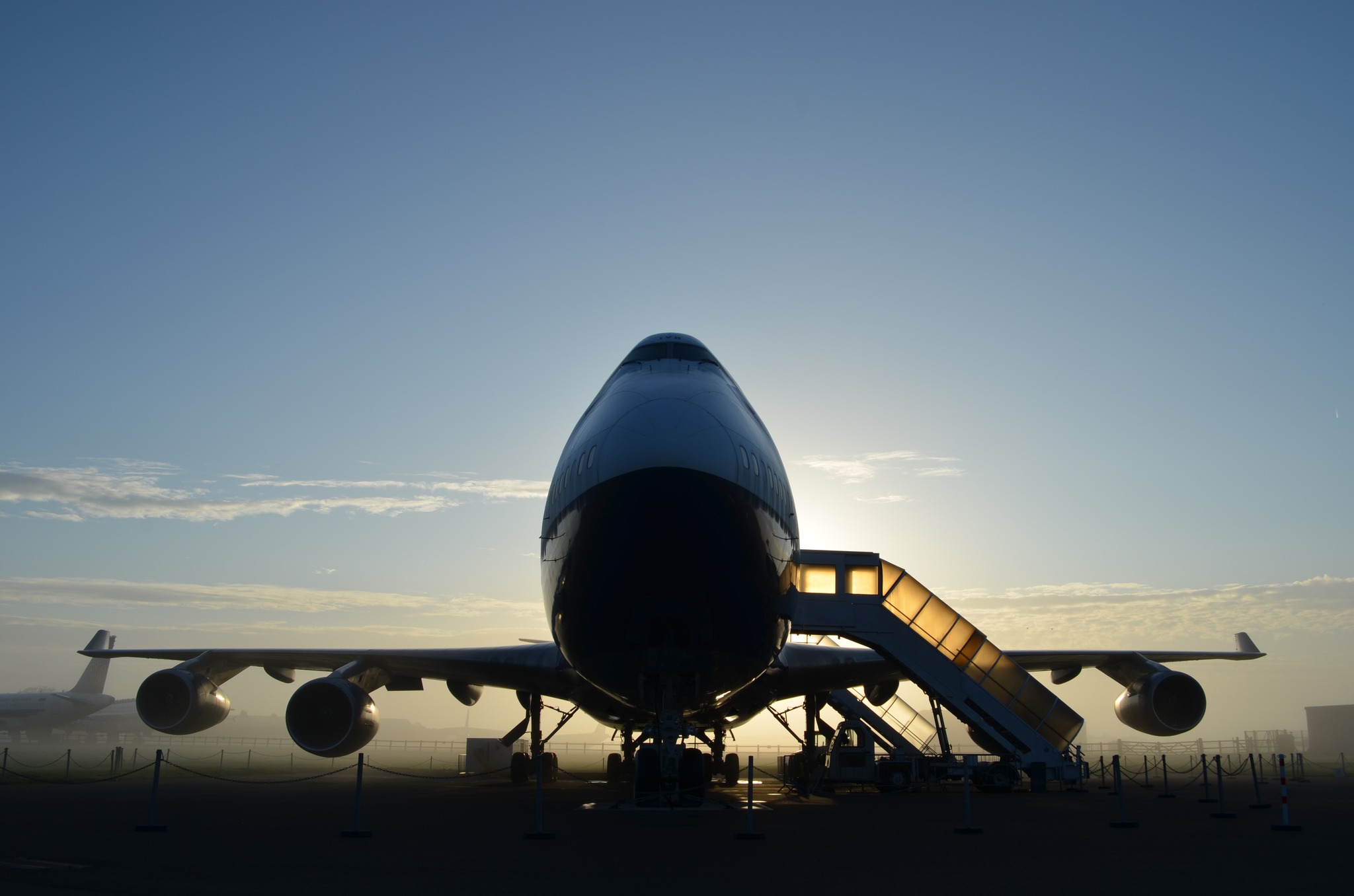 Negus 747 plane tours Cotswold Airport